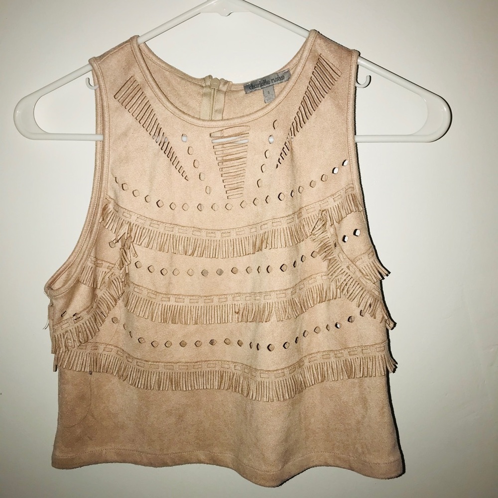 Charlotte Russe crop top shirt